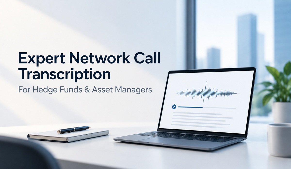 How Hedge Funds and Asset Managers Use Expert Network Call Transcription