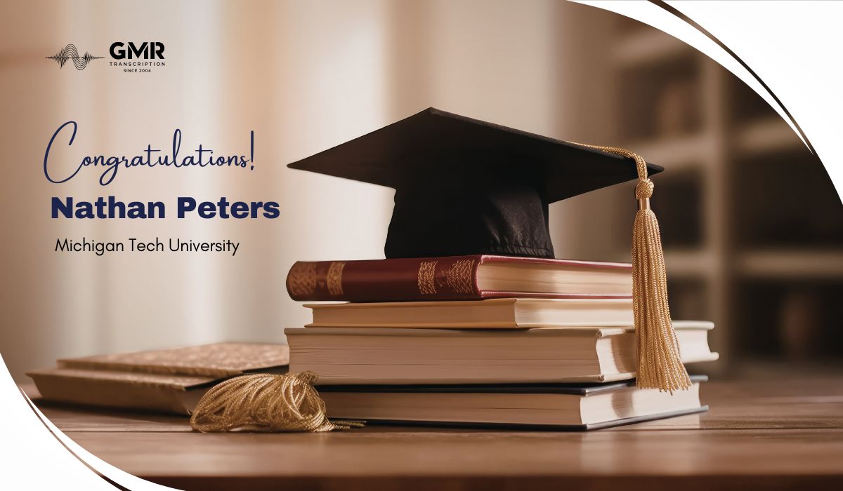 Nathan Peters, Our GMR Transcription Winter Scholarship-2025 Winner from Michigan Tech University