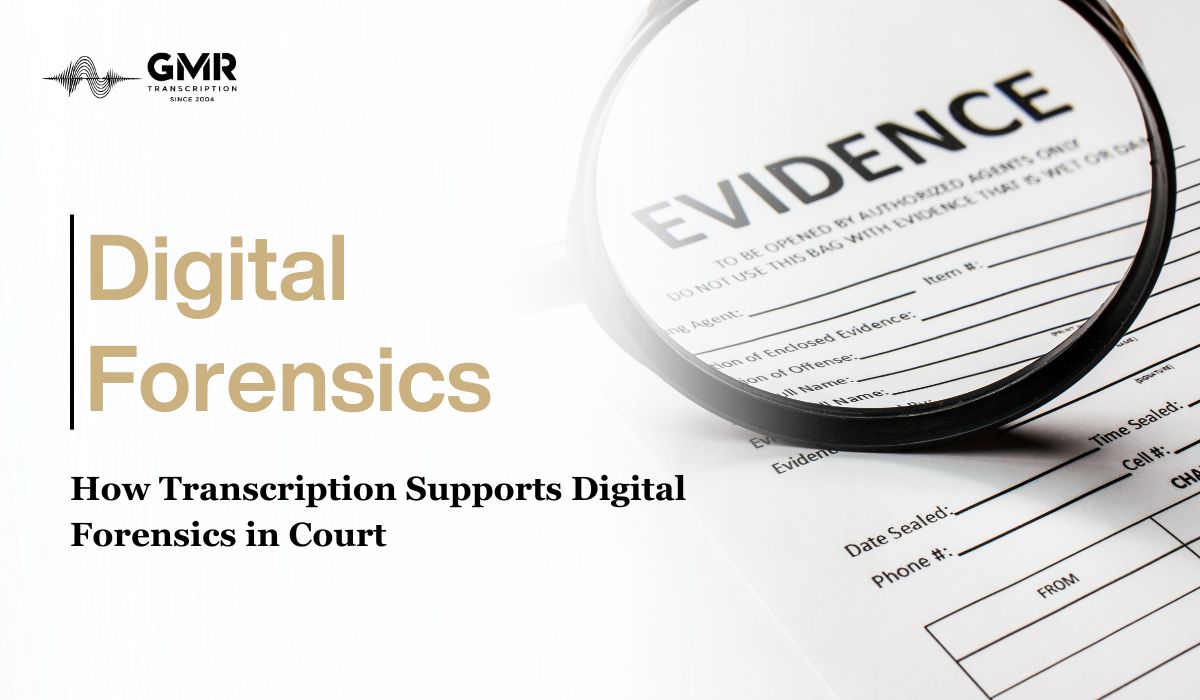 The Chain of Evidence: How Transcription Supports Digital Forensics in Court