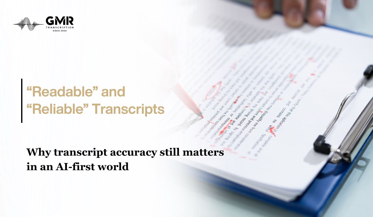 The Difference Between “Readable” and “Reliable” Transcripts