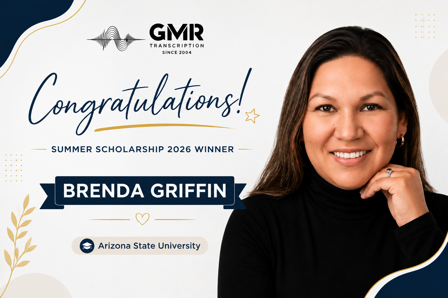 Announcing Our Summer 2026 Scholarship Winner