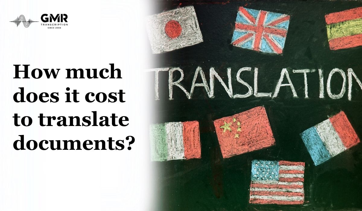 How much does it cost to translate documents?