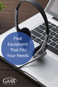Find Equipment That Fits Your Needs