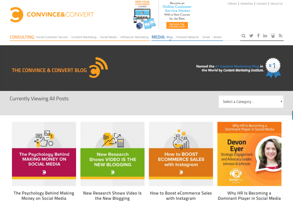 Convince and Convert blog